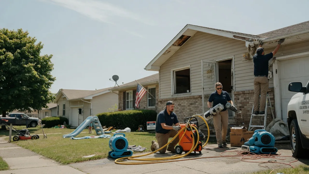 Water Damage Restoration in Brimfield, IL near me